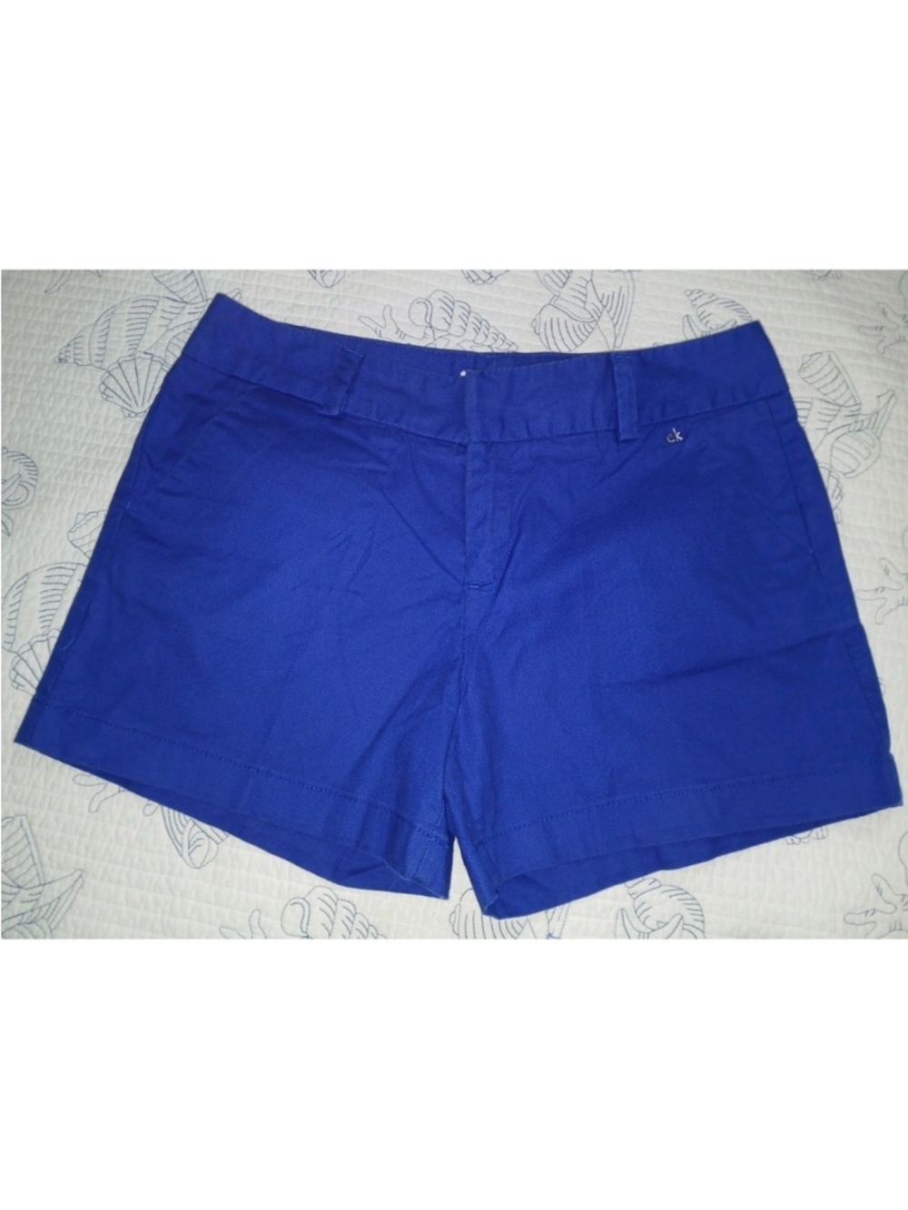 Calvin Klein Royal Blue Women's Chino Shorts size 6
